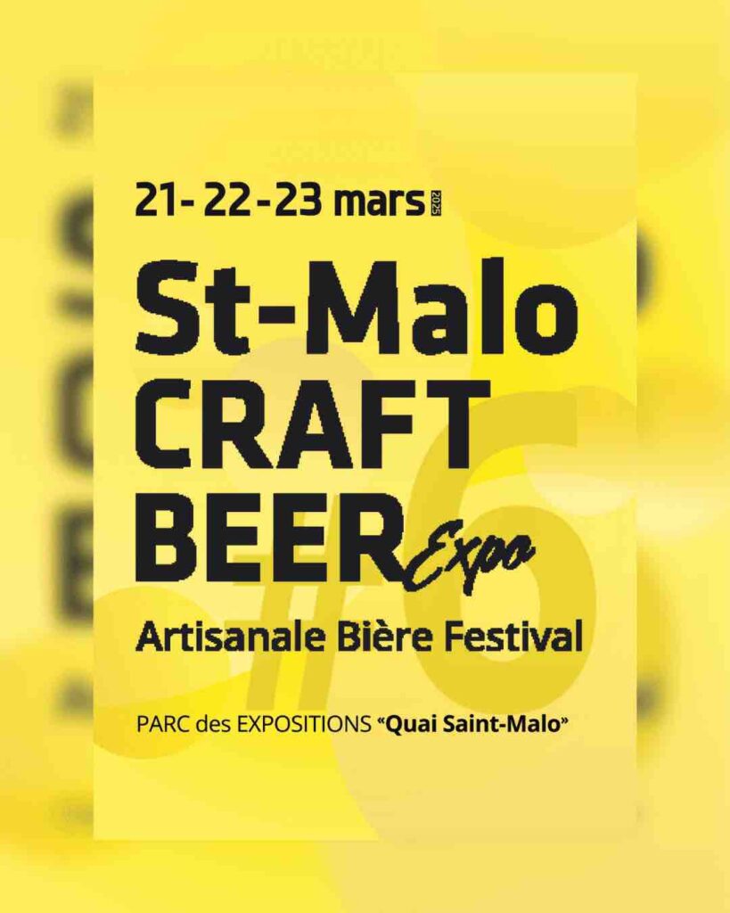 Affiche Saint-Malo Craft Beer