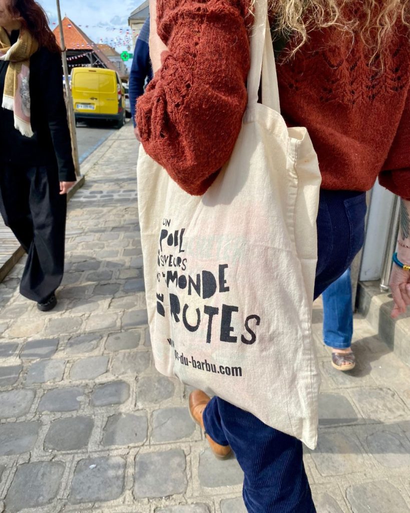 photo tote bag rue