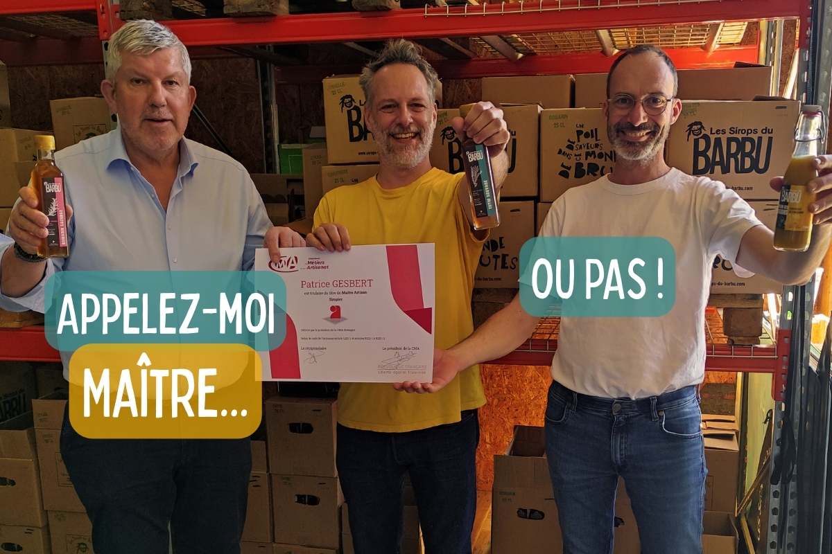 You are currently viewing Sirop artisanal bio : le Barbu est devenu Maître Artisan
